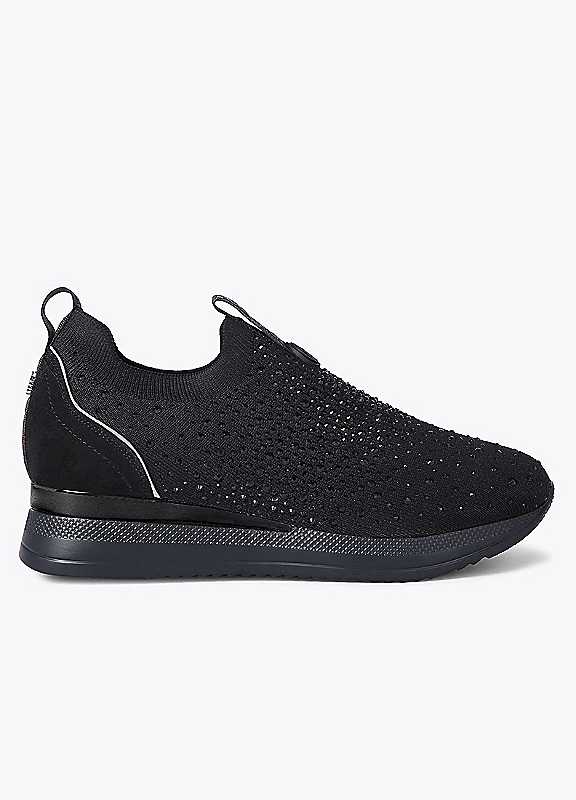 Kg Kurt Geiger Women's Black 'Lara2' Trainers In | Size: 4 - Image 3