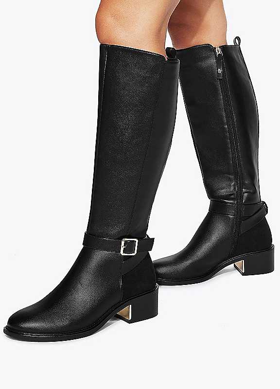 Kg Kurt Geiger Women's Black 'Helen High Leg' Boots In | Size: 6 - Image 4