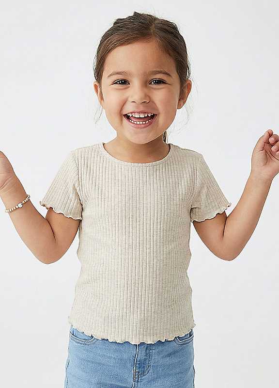Kids Only Girls Natural Nella T-Shirt