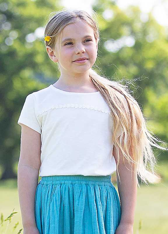 Kite Cream Kids Daisy Cotton T-Shirt