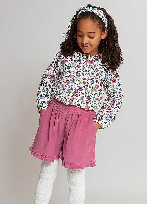 Kite Pink Kids Easy On Cotton Culottes