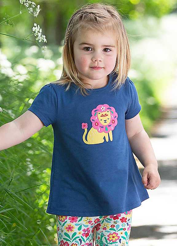 Kite Navy Kids Growing Brave Cotton Tunic