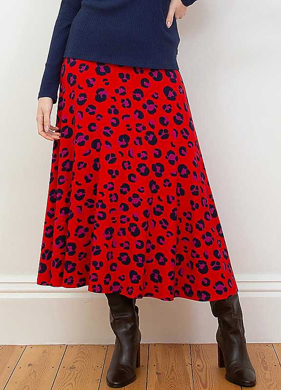 Shaftesbury Womens Jersey Skirt - - Image 3