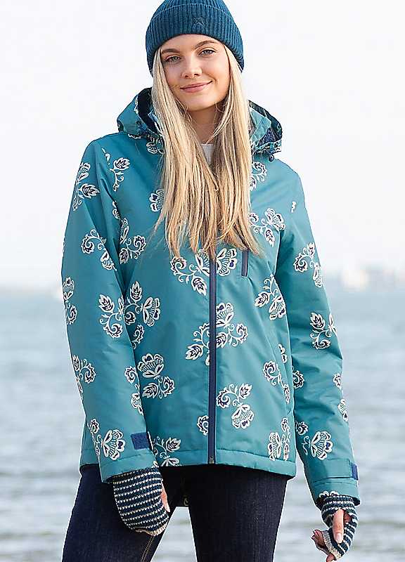 Kite Women's Blue Eden Horton Cosy Waterproof Coat