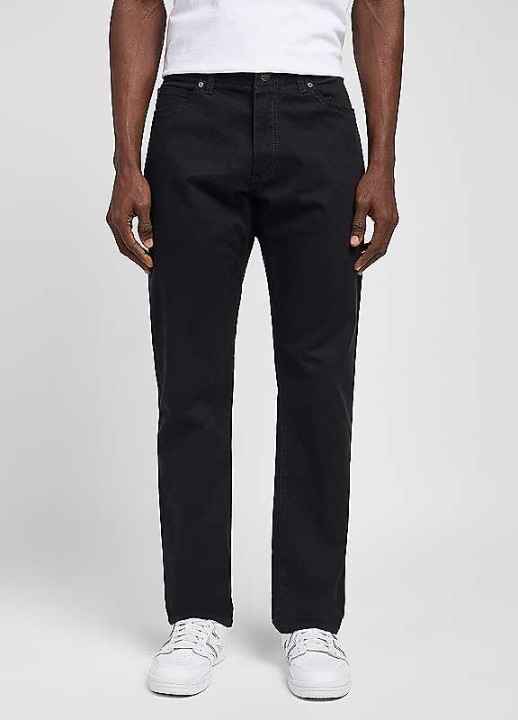 Lee Men's Extreme Motion Straight Lightweight Trousers Black Size 34X34 - Image 4