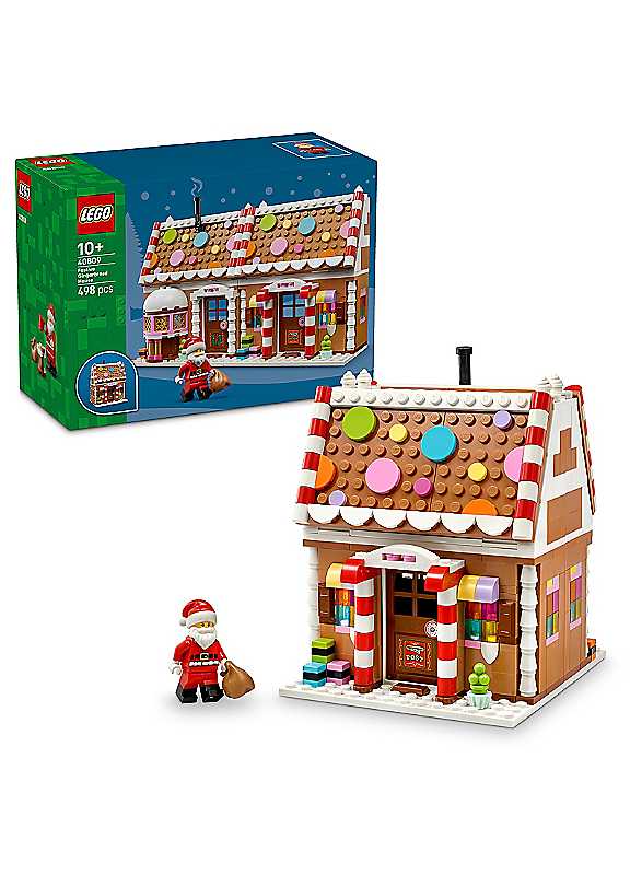 Lego Unisex Multicolor Festive Gingerbread House Christmas Building Set 40809 - Image 17