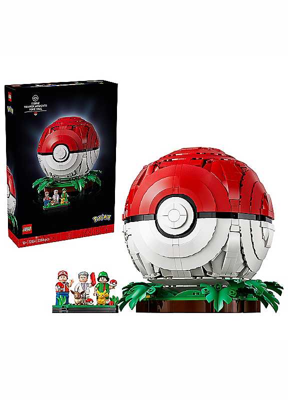 Lego Pokemon Men's Red Iconic 72154 Large - Image 13