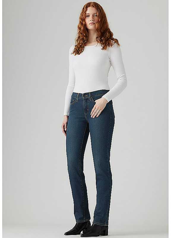 Levi's Eternal Indigo Drk T 314 Shaping Straight Jeans