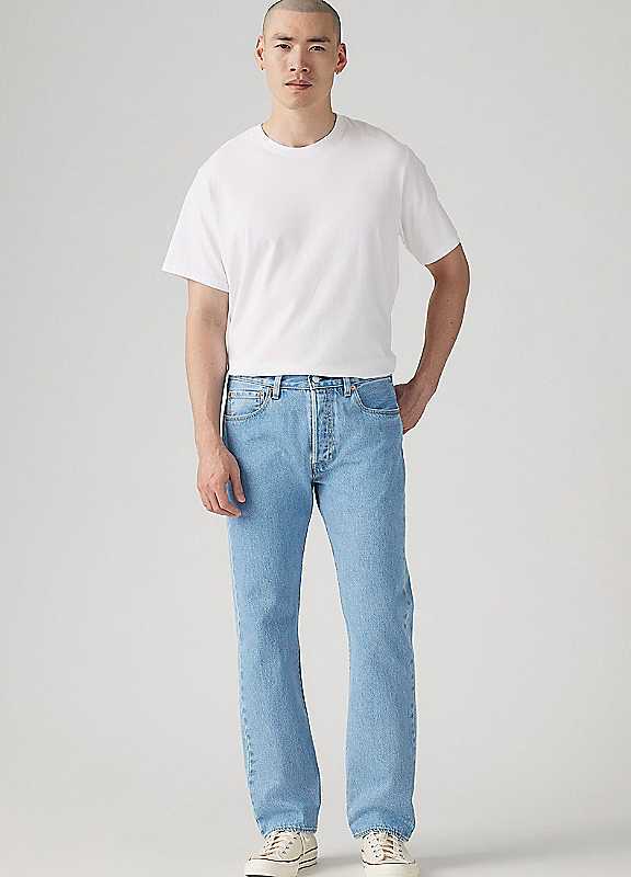 Levis Men's Blue 501® Original Straight Jeans in Size 34 R, Sports Direct - Image 7