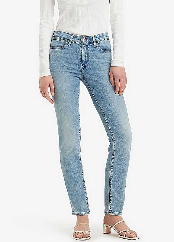 Levi's Blue Wave Light 712 Blue Slim Fit Jeans Small