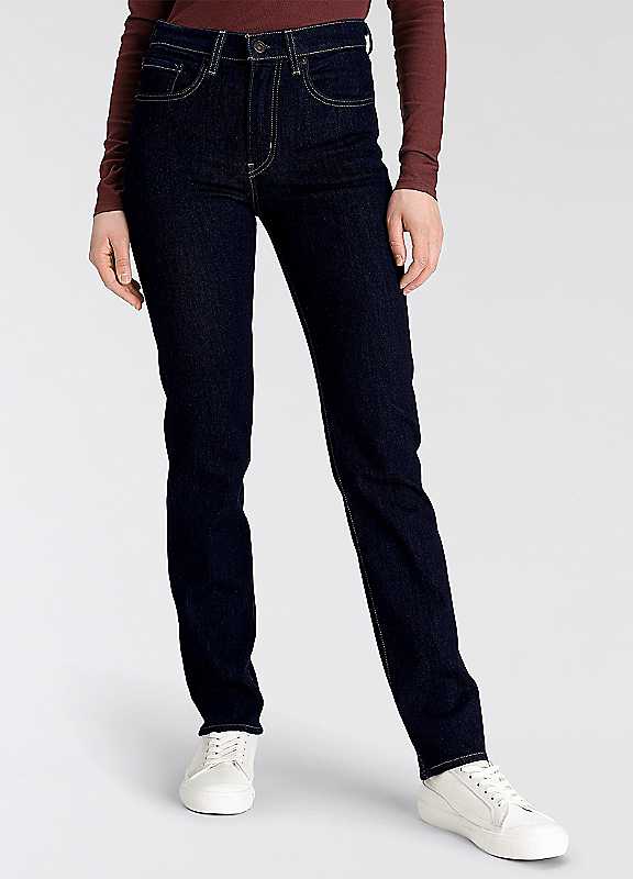 Levi's 724 High Rise Straight Jeans Women's Blue Wave Rinse W26 L32 - La Redoute - Image 3