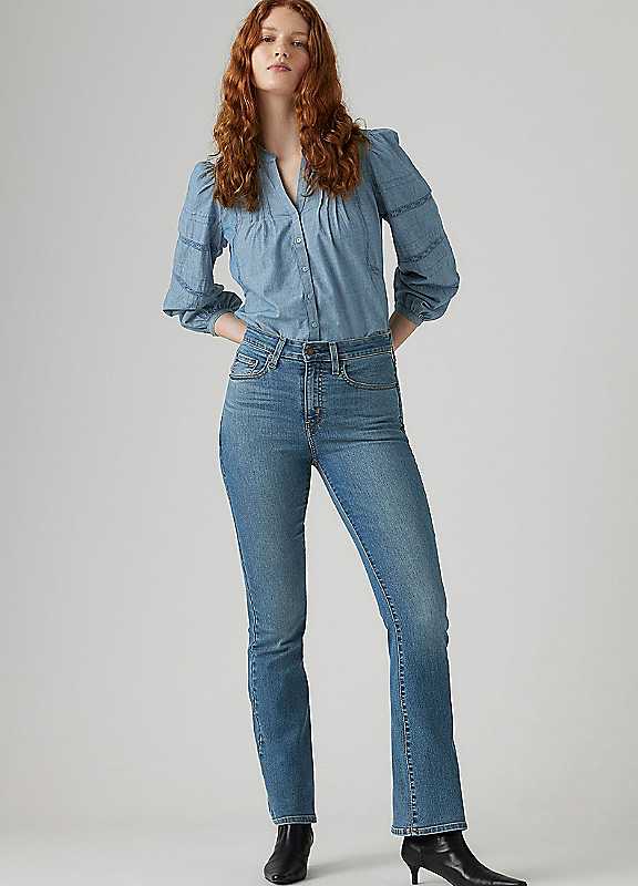 Levi's Hint Of Tint 725 High Rise Bootcut Jeans - Image 5
