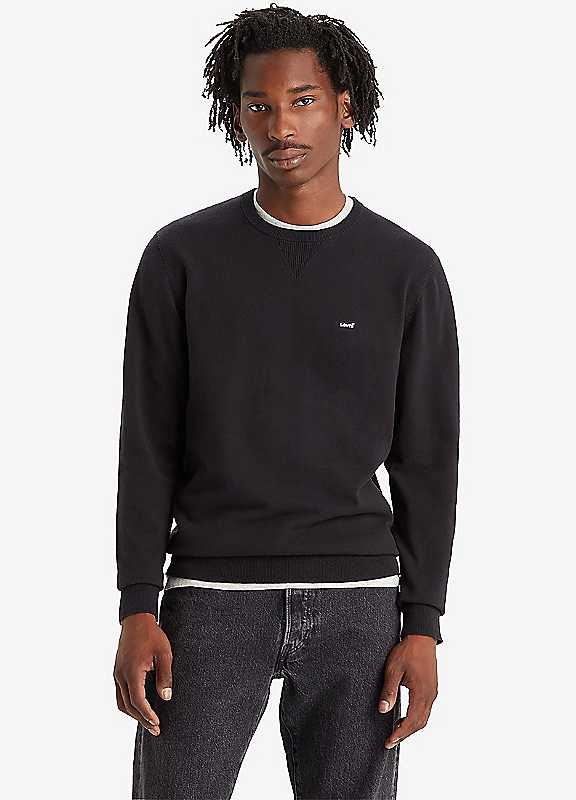 Levi's Black Crew Neck Jumper Xxl