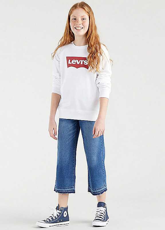 Levis Sweatshirts KEY ITEM LOGO CREW (girls) - Image 2