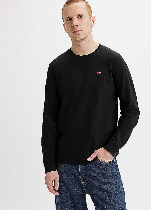 Levi'S Original House Mark Long Sleeve T-Shirt - Black - Image 6