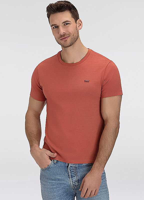 Levi's Men's Etruscan Red Original Hm Tshirt Extra Large