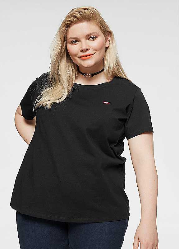 Levi's Plus Black The Perfect Tee T-Shirt - Image 2