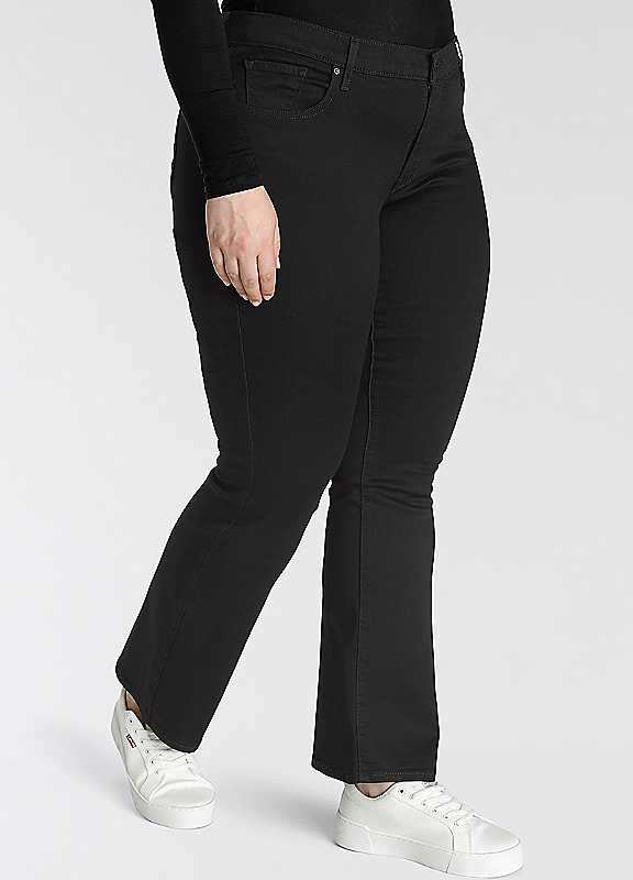 Levi's Black Levis® Plus Bootcut 315 Shaping Jeans Large