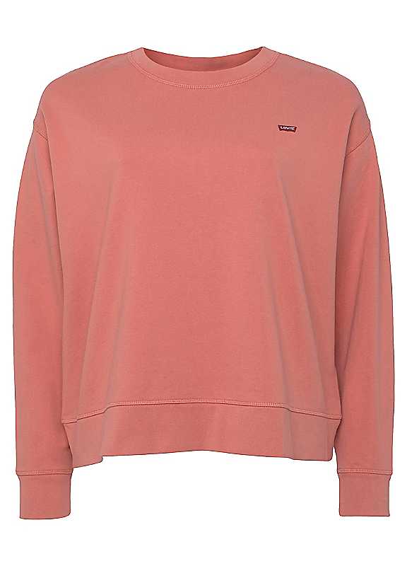 Levi's Terracotta Levis® Plus Logo Embroidered Sweatshirt 4XL