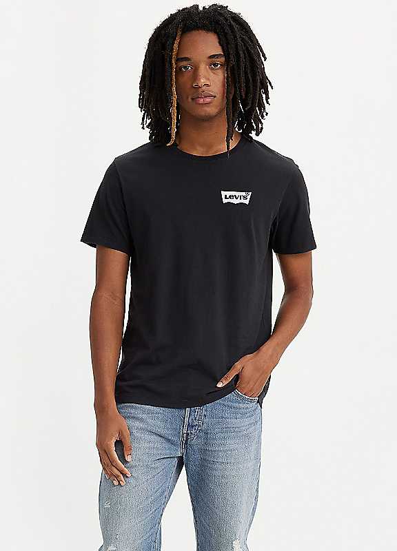 Levi's Black Short Sleeved Tshirt Extra Large