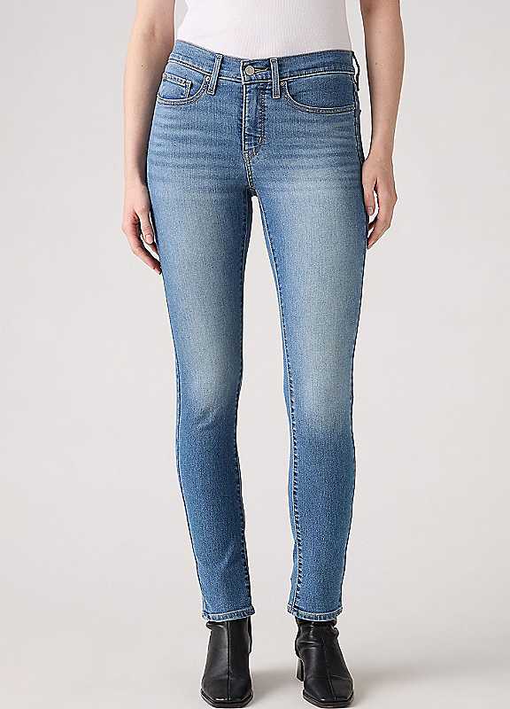 Levi's 311 Shaping Skinny Jeans, Blue, Size 32, Inside Leg 32, Women - Image 3