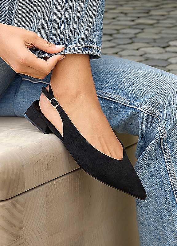 Linzi Black London Ballet Flats