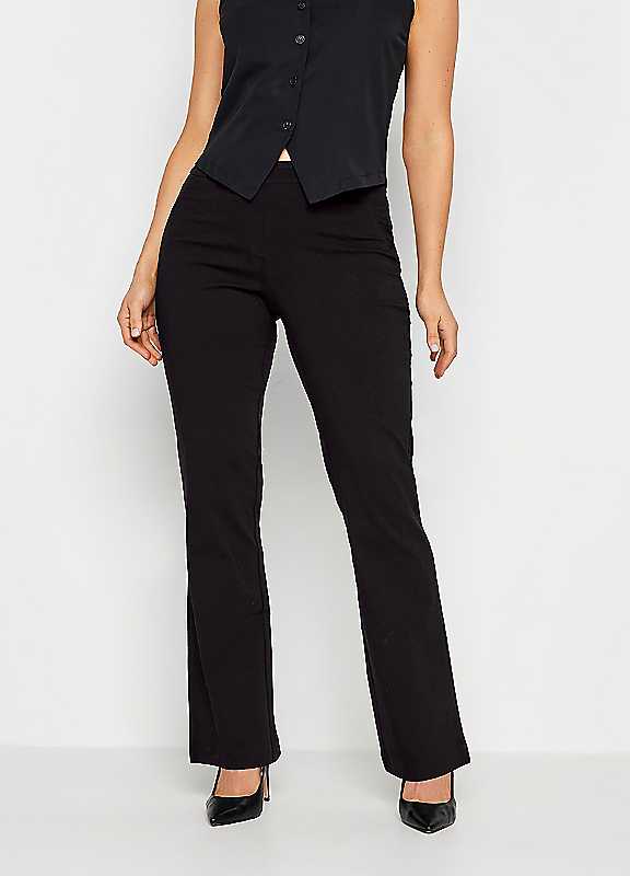 Long Tall Sally Women's Black Tall Bootcut Trousers In | Size: 16L - Image 3