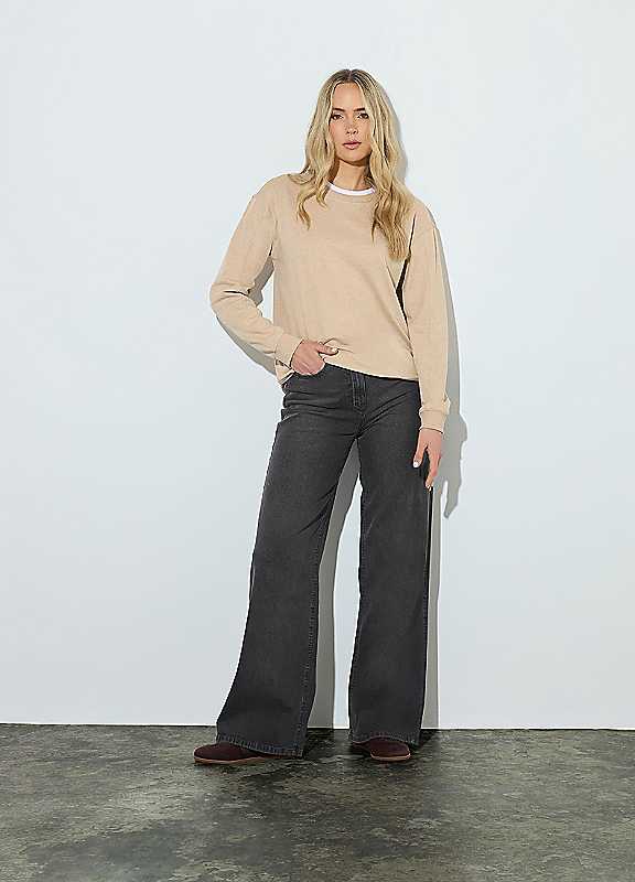 Long Tall Sally Women's Natural Tall Layered Top In | Size: 20 - Image 4