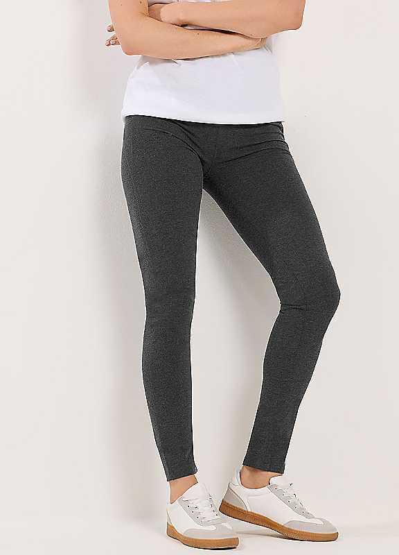 Long Tall Sally Women's Tall Pocket Leggings Pants in Charcoal | Size: 20 - Image 5