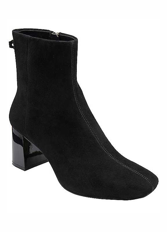 Lotus Women's Black Suede Romy Ankle Boots Colour: : Size 3 - Image 2
