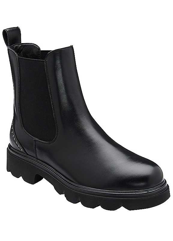 Lotus Women's Black Selma Chelsea Boots - Size 6 - Image 2