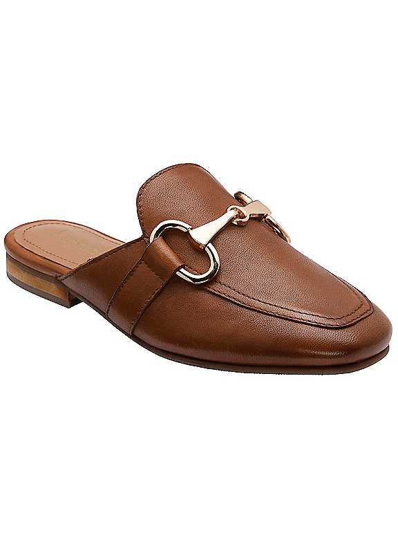 Lotus Women's Loafers - Suede/Leather - Brown - Size: 4 - Image 3
