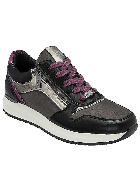 Lotus Women's Venus Trainers - Black - Size 5 - Image 3