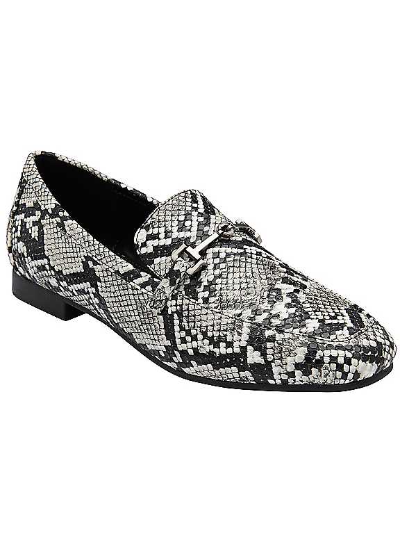 Lotus Women's Snake Zola Loafers Colour: : Size 7 - Image 3