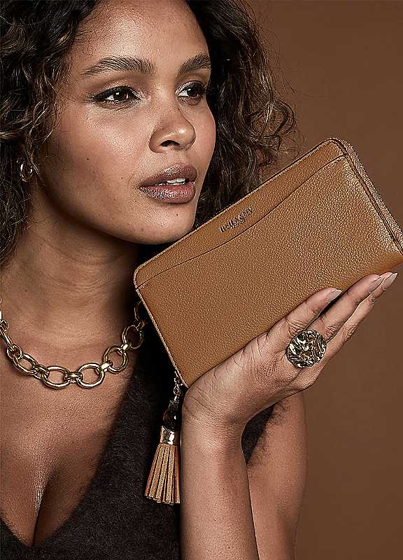 Luella Grey Women's 'Capriana' Large Purse in Camel - Image 2