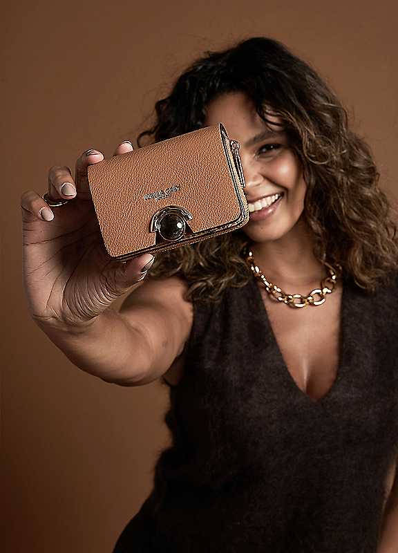 Luella Grey Women's Brown 'Erin' Small Purse In - Image 2