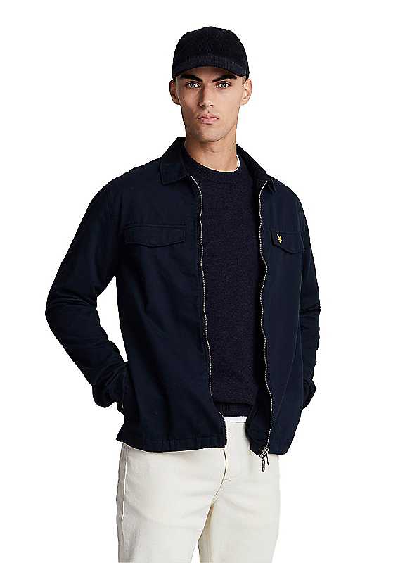 Lyle & Scott Men's Dark Navy Lyle Scott Harrington Soft Shell Jacket Medium