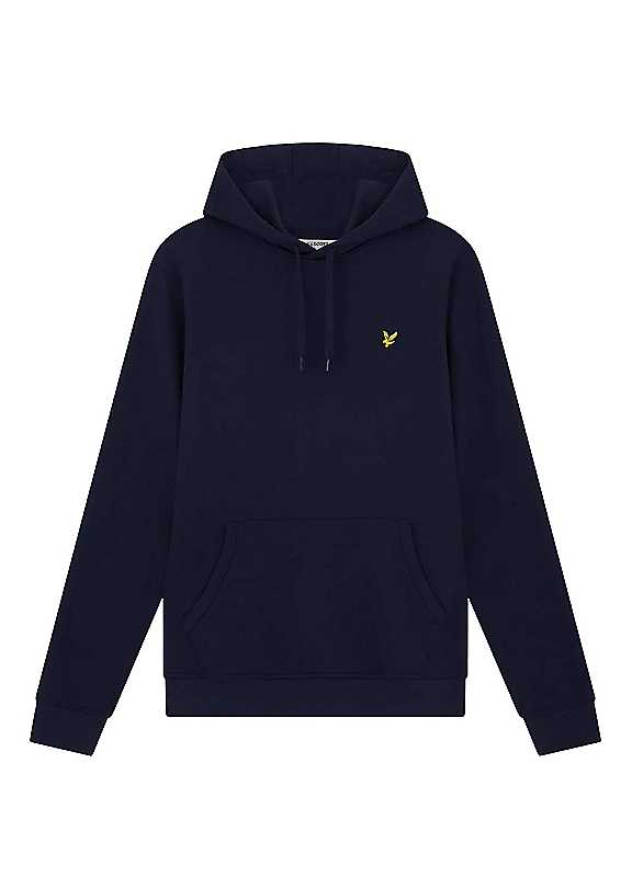 Lyle & Scott Men's Dark Navy Lyle Scott Pullover Hoodie Xxl