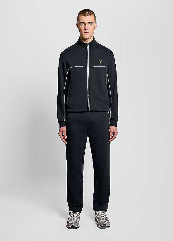 Lyle And Scott Men's Open Hem Woven Tracksuit Joggers - Dark Navy Z271 - M - Image 5
