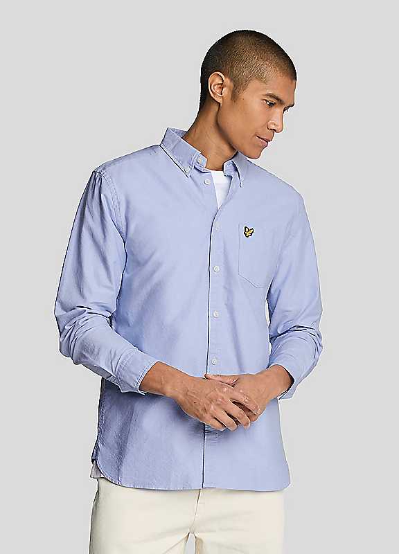 Lyle & Scott Riviera Lyle Scott Plain Oxford Shirt Extra Large