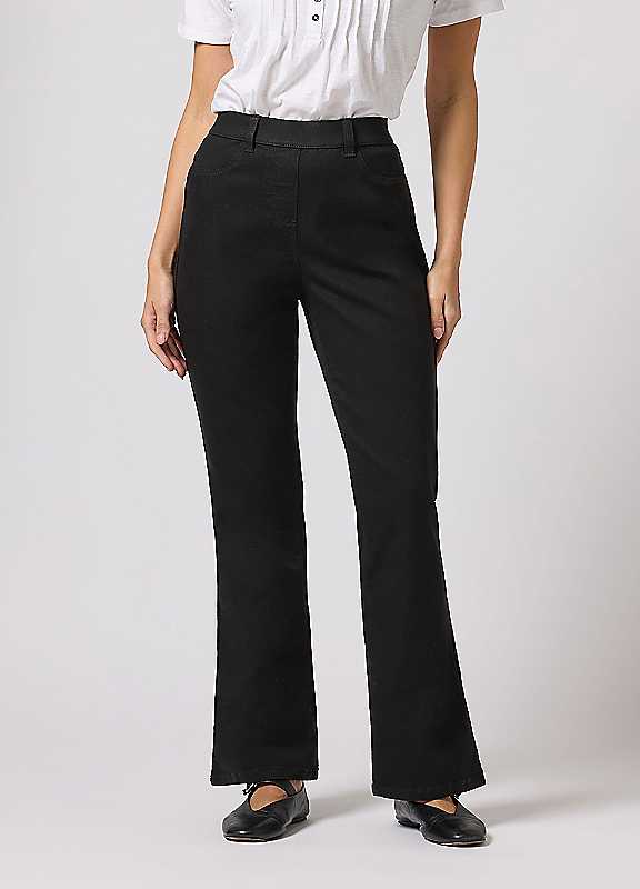 M&Co Black Mco Bootcut Jeggings