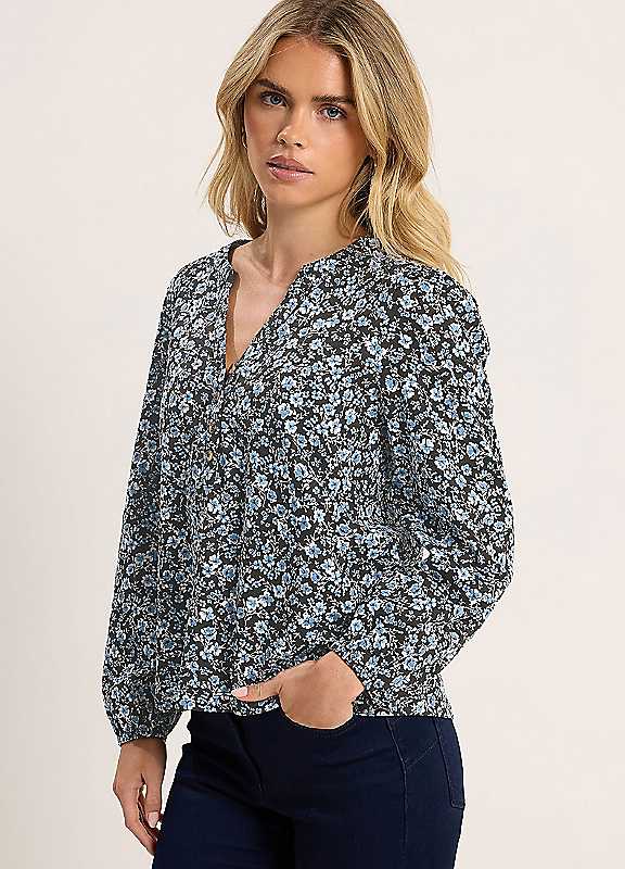 M&Co Women's Petite Cotton Top | Size: 8 - Image 5