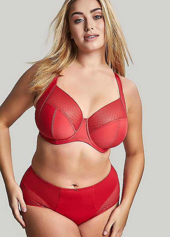 Mapale Lace Trim Bra & Panty Set Mapale Lace Trim Bra & Panty Set