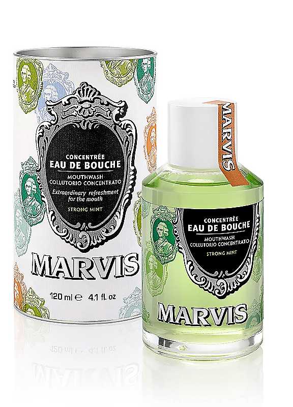 Marvis Strong Mint Mouthwash 120Ml - Image 2