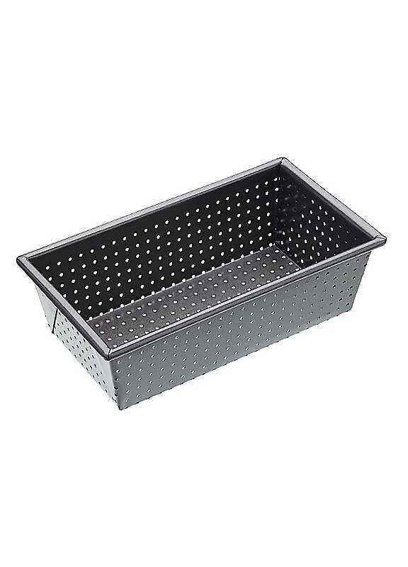 Rackhams Black Crusty Bake 2Lb Non-Stick Loaf Pan - Steel - Baking Tin - Image 3