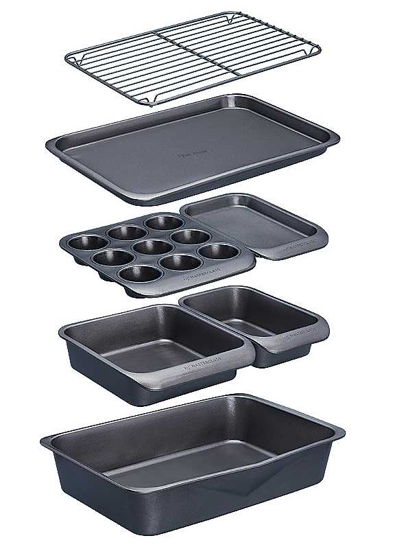 Masterclass 7 Piece Non-Stick Baking & Roasting Set Grey 40X27cm - Image 14