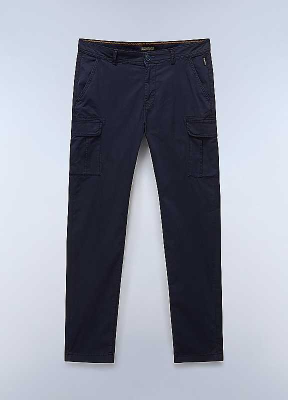Napapijri Marine Blue Yasuni Summer Cargo Trousers Size 32