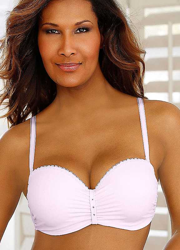Nuance Powder Underwired Multiway Strapless Bra 42Dd