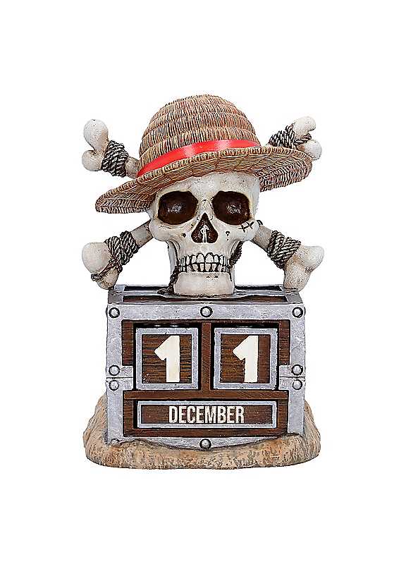 Nemesis Now 114355 One Piece Luffy Jolly Roger Perpetual Calendar - Image 5
