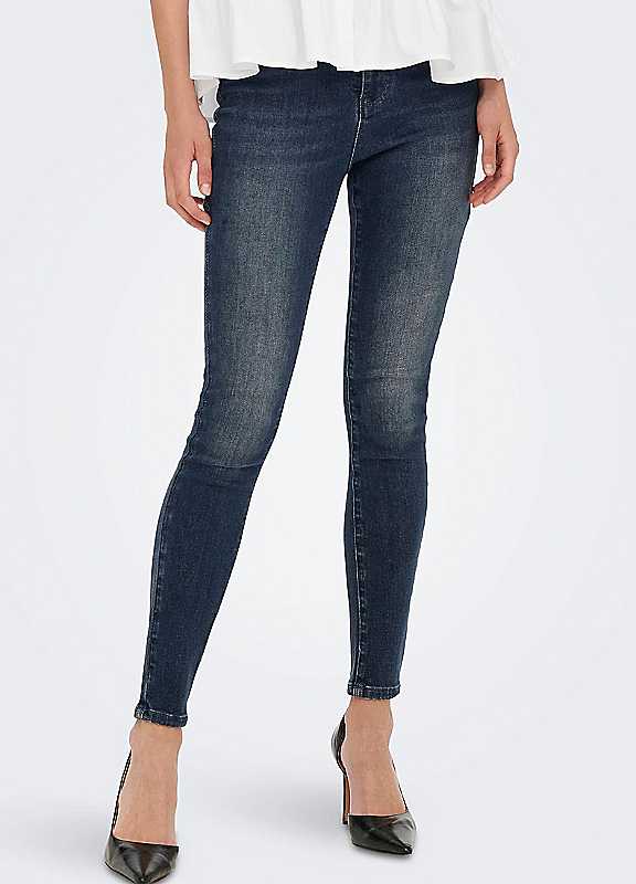 Only 5-Pocket High-Waist Jeans Denim